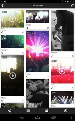 Screenshot of the application younited Events - #5