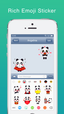 Screenshot of the application Messaging+ 6 - #6