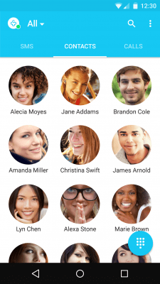 Screenshot of the application Messages + SMS - #3