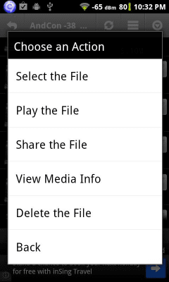 Screenshot of the application Video Converter Android - #7