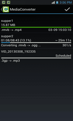 Screenshot of the application Media Converter - #4