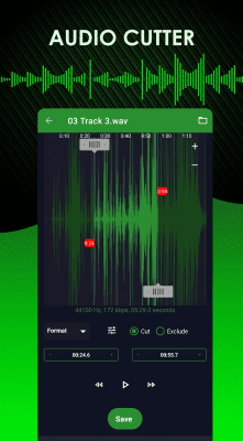 Screenshot of the application Audio Converter - #2