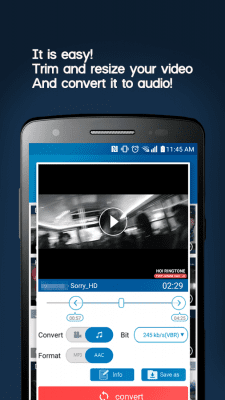 Screenshot of the application Video MP3 Converter - #2