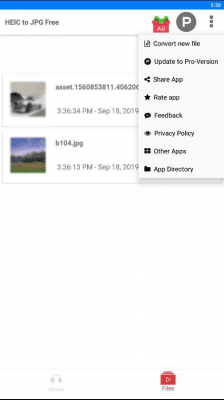 Screenshot of the application Heic to JPG Converter Free - #4
