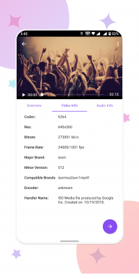 Screenshot of the application Video Converter - #3