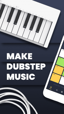 Screenshot of the application Dubstep Drum Pads 24 - #1