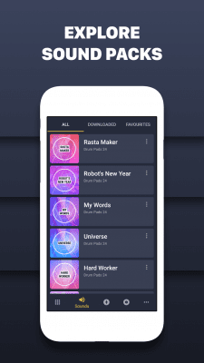 Screenshot of the application Dubstep Drum Pads 24 - #5
