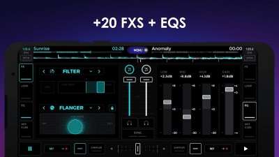Screenshot of the application edjing Mix: music mixer - #4