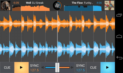 Screenshot of the application Cross DJ Hero - #3