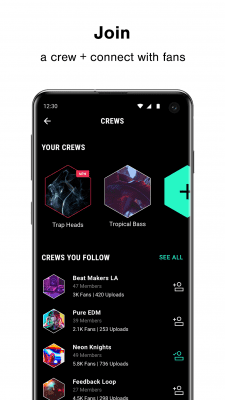 Screenshot of the application Loudly – Music. Video. People. - #6