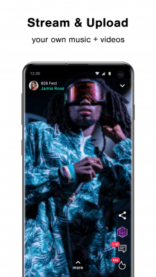 Screenshot of the application Loudly – Music. Video. People. - #8