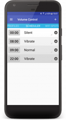 Screenshot of the application C Mobile Volume Manager - #4
