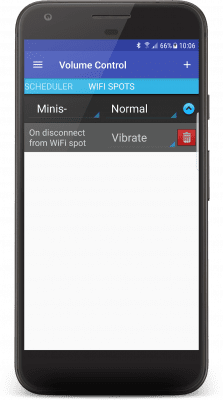 Screenshot of the application C Mobile Volume Manager - #6