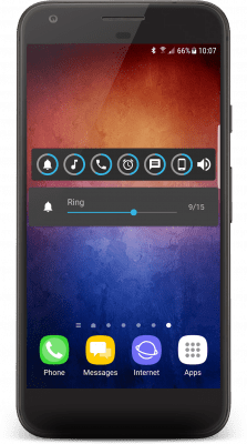 Screenshot of the application C Mobile Volume Manager - #8