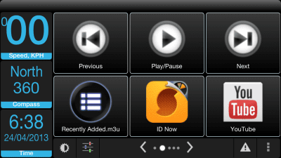 Screenshot of the application Poweramp Media Shortcuts - #3