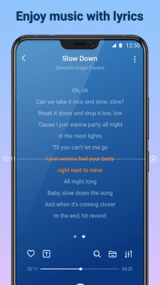 Screenshot of the application MP3-Player - #5