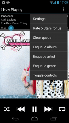 Screenshot of the application Halbert Music Player Pro - #6