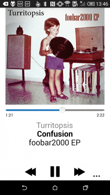 Screenshot of the application foobar2000 for Android - #1