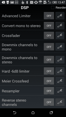 Screenshot of the application foobar2000 for Android - #5