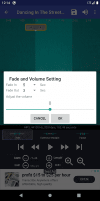 Screenshot of the application Ringtone Maker by Big Bang - #3