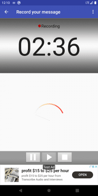 Screenshot of the application Ringtone Maker by Big Bang - #6
