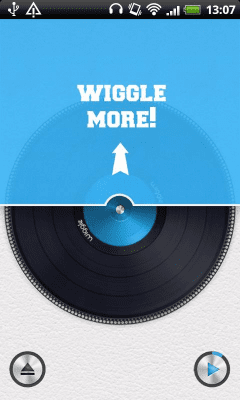 Screenshot of the application WigWiggle Lite DJ Scratch - #1