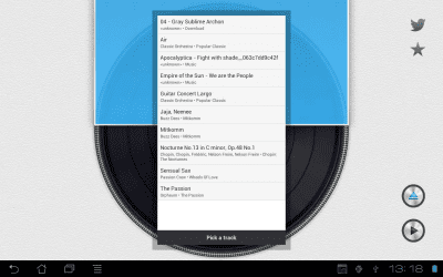 Screenshot of the application WigWiggle Lite DJ Scratch - #3