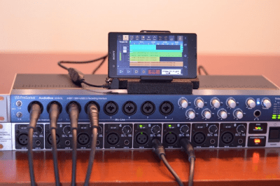 Screenshot of the application Audio Evolution Mobile DEMO - #5