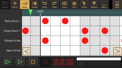 Screenshot of the application Audio Evolution Mobile DEMO - #7