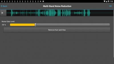 Screenshot of the application WavePad Audio Editor Free - #2