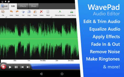 Screenshot of the application WavePad Audio Editor Free - #8