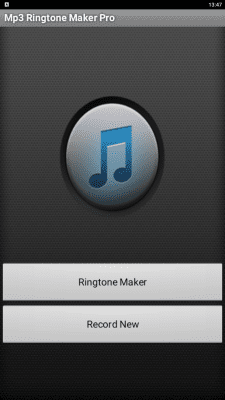 Screenshot of the application RingTone Pro - #1