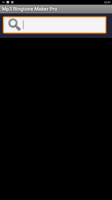 Screenshot of the application RingTone Pro - #3