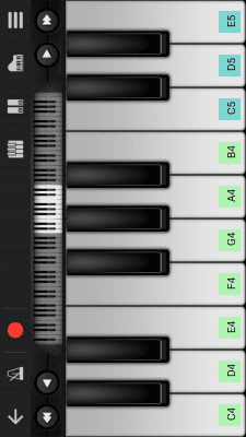 Screenshot of the application Walk Band - #1