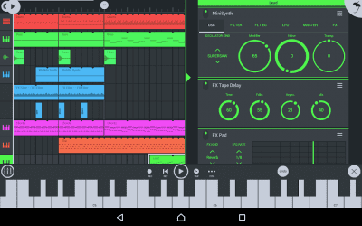 Screenshot of the application FL Studio Mobile - #2