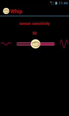 Screenshot of the application The whip - #3