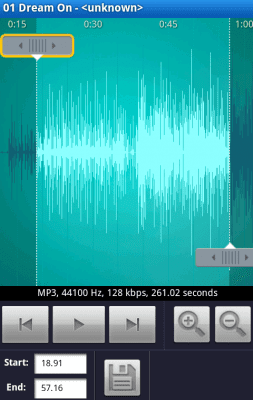 Screenshot of the application Effects: Voice MP3 Ringtones - #6