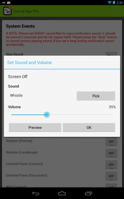 Screenshot of the application Application sound - #9