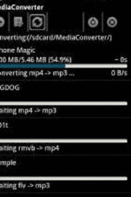 Screenshot of the application ffmpeg codec arm v5te - #1