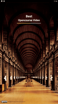 Screenshot of the application Best Opencourse Video - #1