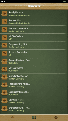 Screenshot of the application Best Opencourse Video - #4