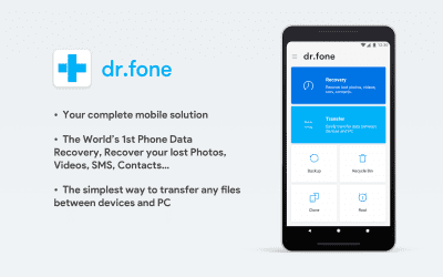 Screenshot of the application Dr.Fone - Recover deleted data - #1