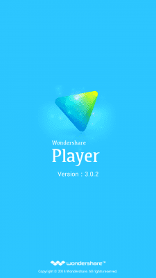 Screenshot of the application Wondershare Player ARMv5 Codec - #1