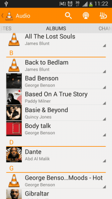 Screenshot of the application VLC for Android beta - #2