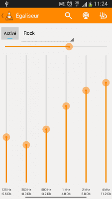 Screenshot of the application VLC for Android beta - #7