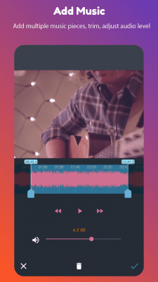 Screenshot of the application AndroVid - Video editor - #4