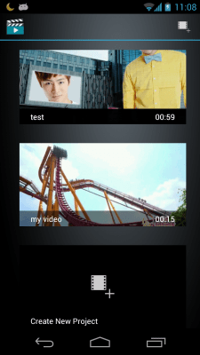 Screenshot of the application Video Maker Movie Editor - #1