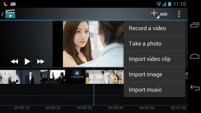 Screenshot of the application Video Maker Movie Editor - #6