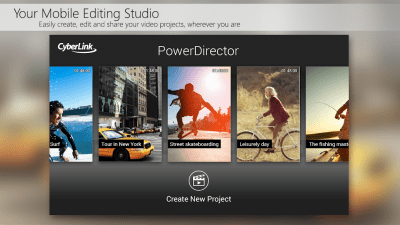 Screenshot of the application PowerDirector - Bundle Version - #3