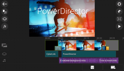 Screenshot of the application PowerDirector - Bundle Version - #10